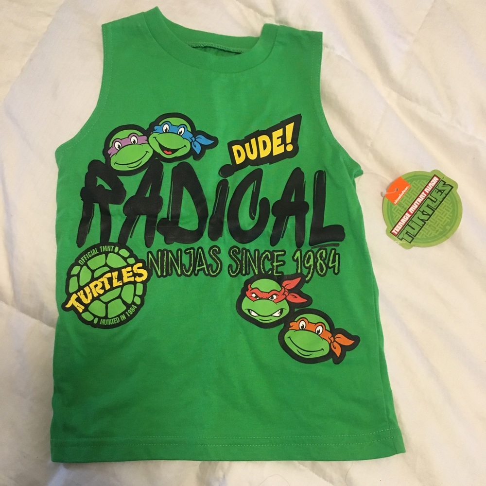 NWT 4T Ninja Turtles Tank
